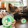 Panda Plate Puppy Plate 60 Minute Countdown Timer Silent Time Management Tool for Study, Office, Kitchen Cooking