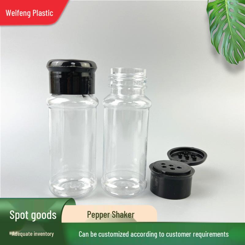 

100ml Empty Flip-Top Seasoning Bottle for BBQ, Pepper, or Cumin Powder