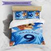 3pcs Haaland Pattern Bedding Set Duvet Cover Set Includes Duvet Cover &pillowcases,perfect All Season Bedroom Decoration&gift