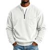 Men's Street Pullover Loose Fit Top with Pockets