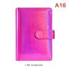 A6 Leather Budget Binder Notebook Notepad Diary Planner Cash Envelopes Pockets For Money Saving Bill Organizer