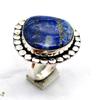 Lapis Lazuli Ethnic Handmade Ring Jewelry US Size-6.25 R 5922