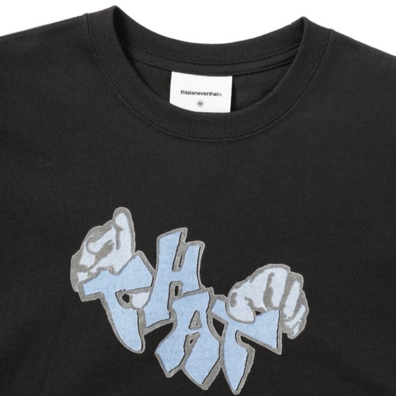ThIs Is Never That Hands W Tee Off Black