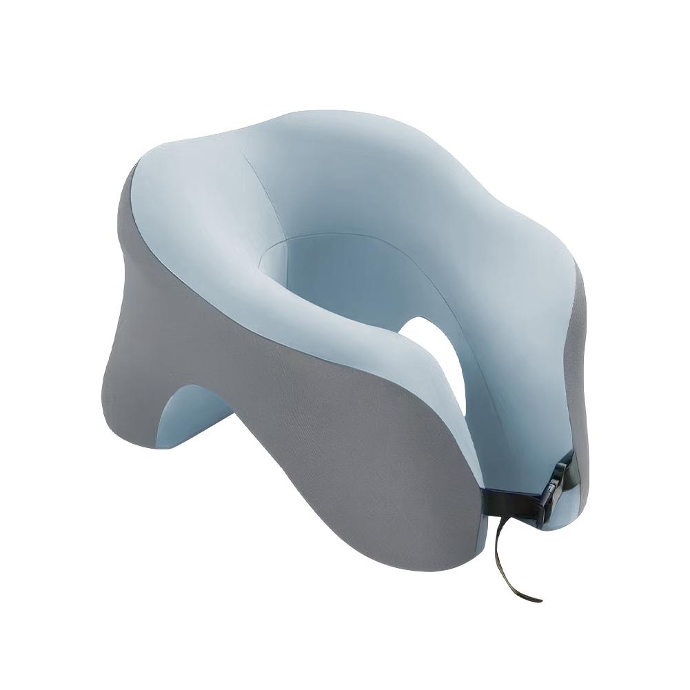 U-Shaped Neck Cushion Slow Rebound Memory Foam Sleeping Pillow Multifunction Ergonomic Head Support Cushion for Home Office