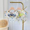 Embroidery Floral Neckline Capelet Pearl Beaded Shawl Hanfu Dresses Fake Collar