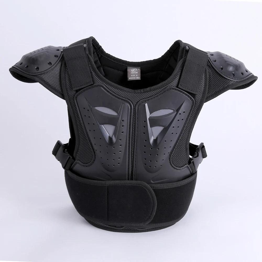 Chaleco Motocross Infantil Armadura de Pecho Espalda Hombro de Motocicleta Equipo Protector Infantil Carreras Resistente a Caídas Armadura Corporal