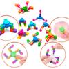 Diy Deformable Chain Fidget Spinner Stress Relief Decompression Toy Parent-Child Games Desk Toy For Kids Birthday Party Gifts