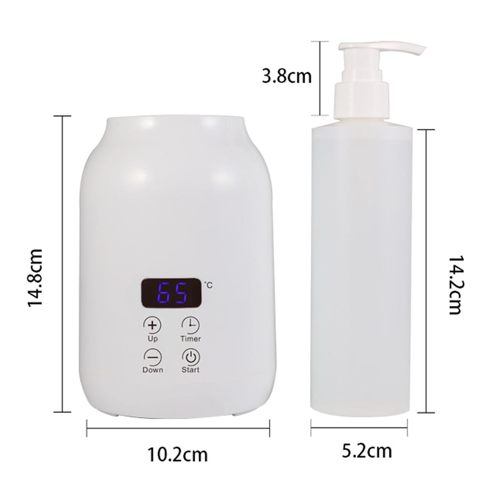 Electric Massage Oil Warmer With 2 Oil Bottle Dispensers For Salons And Spas