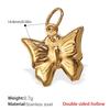 Stainless Steel Starfish Pendant Necklace Gold Sea Life Pendant Necklace Pendant Stainless Steel Diy Jewelry