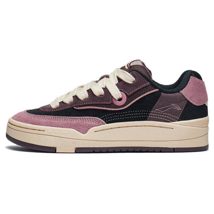 

Новые LiNing GOS 2000 Амортизирующие Износостойкие Низкие Кеды для Скейтборда Женские Черно-Фиолетовые AEPT002-2 38