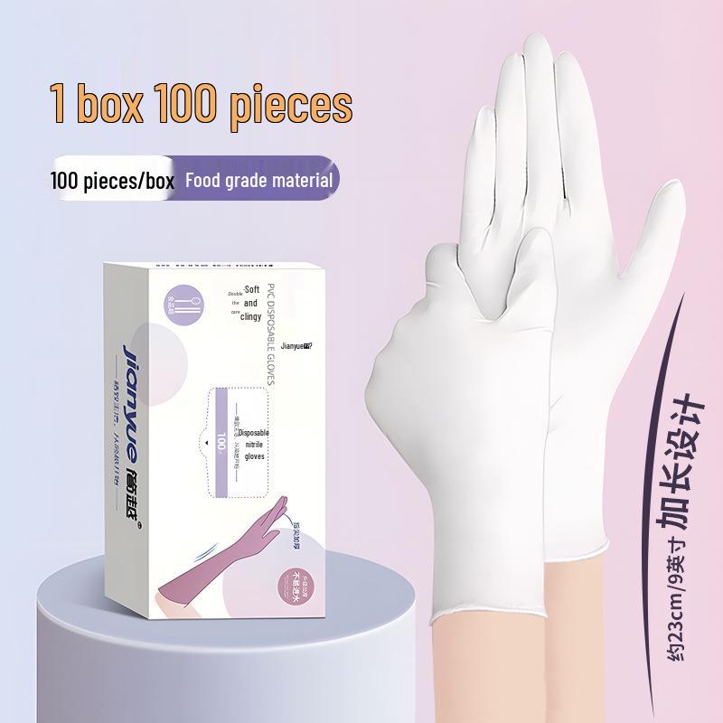 Mao Sheng Durable PVC Latex Rubber Gloves for Kitchen, Dishwashing, Baking, Catering, and Housework