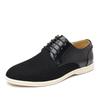 Pantofi noi casual de toamnă din piele pentru bărbați, rezistenți la uzură, cu talpă moale, pentru exterior și birou, pantofi de afaceri, pantofi Oxford plate de designer