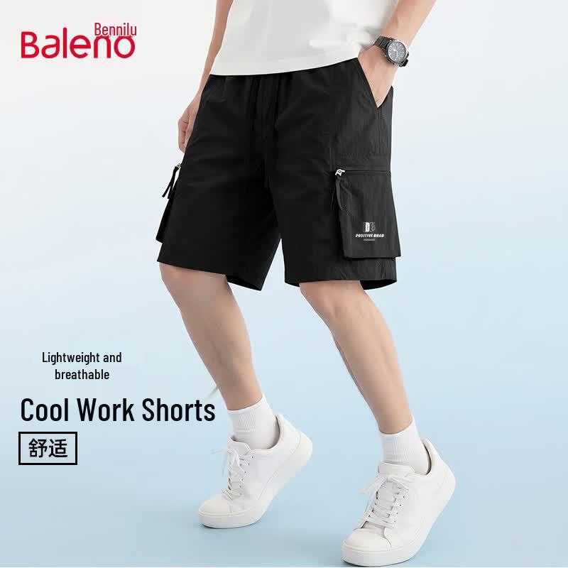 Baleno Men's Lightweight Breathable Casual Shorts