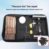Tire Patch Kit, Tire Repair Kit with Plugs - Heavy Duty Tire Patch Kit