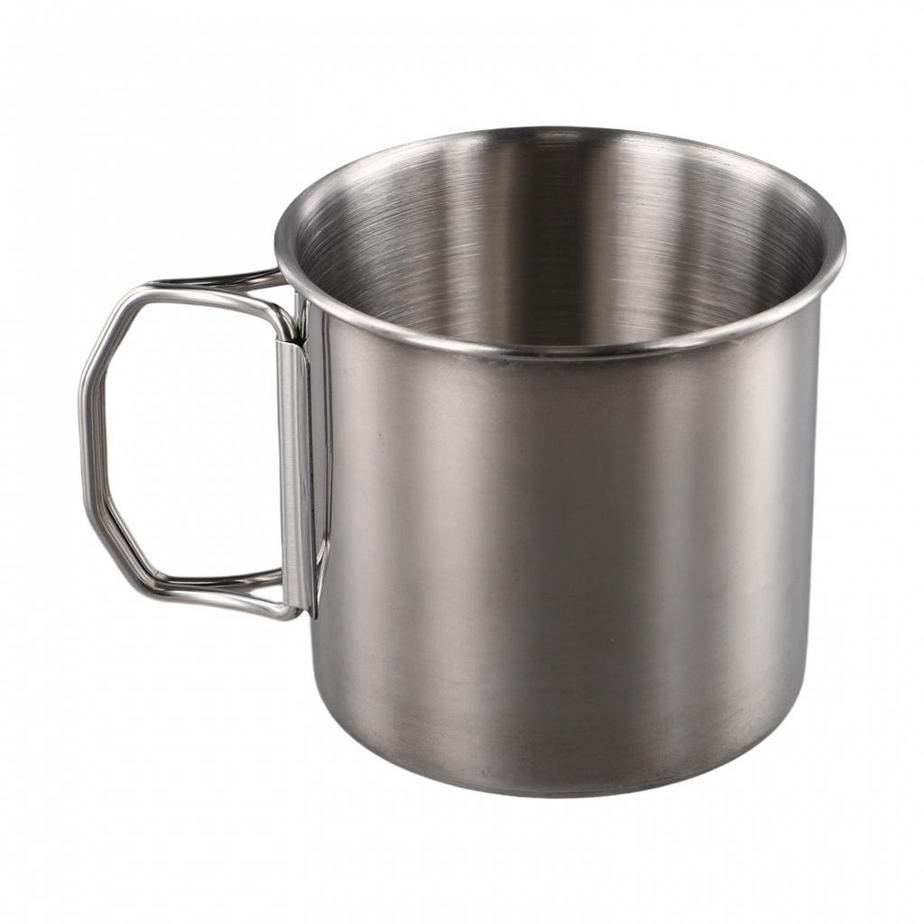 Lightweight Handle Water Cup Silver 260/350/600/660ML