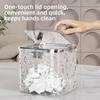 Water Ripple Laundry Pods Container Moisture-proof Large Capacity Laundry Detergent Dispenser Pop-Up Lid Waterproof
