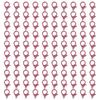 Set Of 100 Colorful Lobster Claws Clasps 35mm Lobster Clasps Bracelets Jewelery Clasps For Jewelry Making and Art Craft