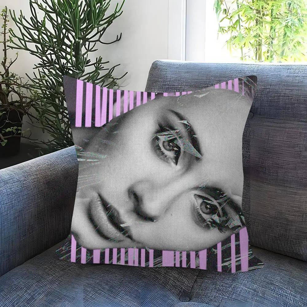 Singer Adele Black Personalized Pillow Dust Cover Bedroom Kids Party Decoration Pillowcase Birthday Children Gift