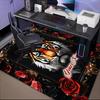1PC Custom Name Royal Tiger Majesty Theme Floor Mat Ideal for Living Room, Game Rooms, Office, Bedroom,Floor Mat Playful Design