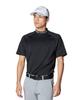 UA Wordmark SS Mock Shirt Black Halo Gray MD / /