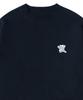 GRAVER [Unisex] Small Cloud Bear Smile Sweatshirt_Navy