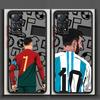 Fußball-Nummer Handyhülle für Xiaomi Redmi Note 11 9 Pro 11S 12S 11T 9S 10 Pro 10S 12 13 Pro 13 Pro Weiche Hülle