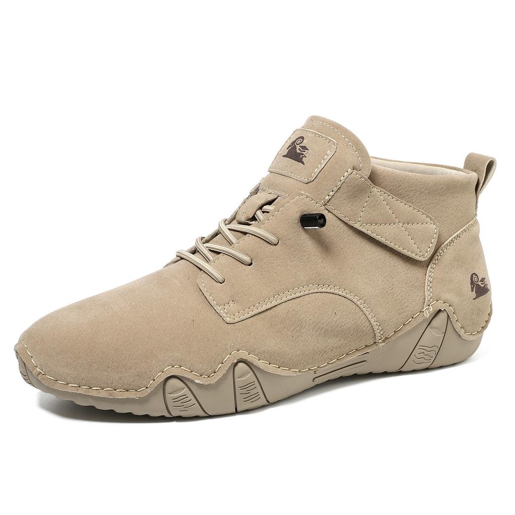 Men Casual Boots Leather Men Shoes Luxury Brand High Quality Ankle Boots Waterproof Winter Sport Shoes for Men Motorcycle Boots