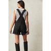 Women's Loose Multi-Pocket Overalls Jeans - European & American Style