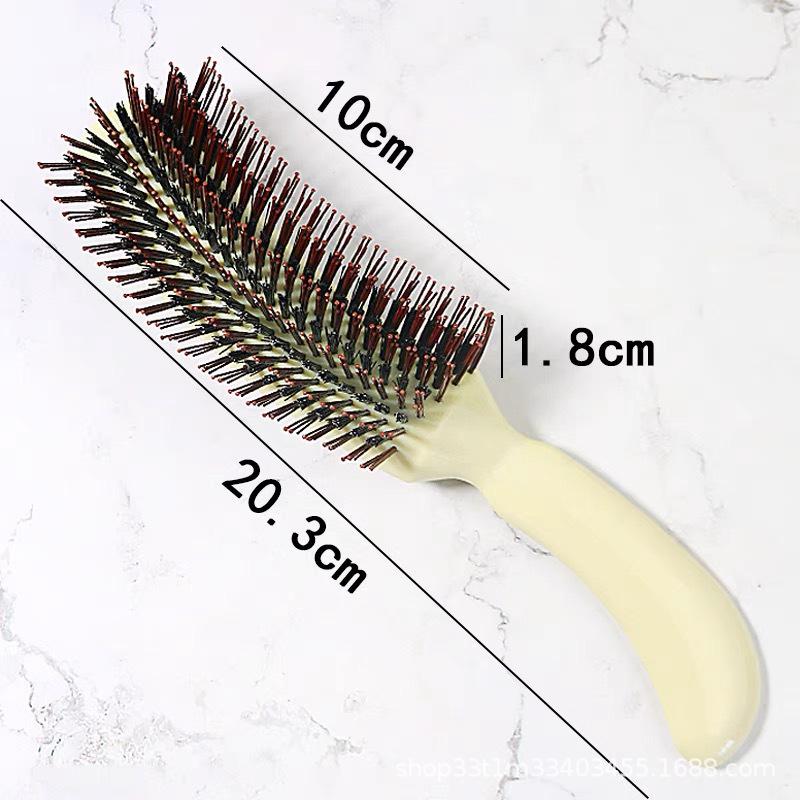 S-Shaped Volumizing Updo Comb for Smooth Hair - Teasing & Backcombing Comb for Elegant Styling