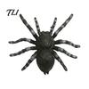 Decoratieve Terrarium Accessoires Realistische Spinnenbeeldje, Levensgetrouwe Nep Tarantula Figuur, Plastic Dier Kinderverjaardagscadeaus Model voor