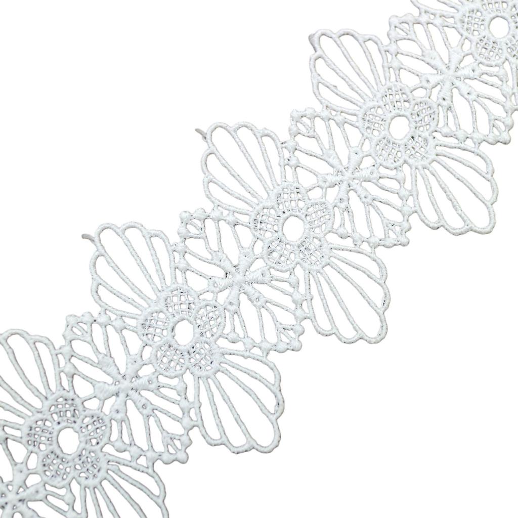 Hollow Candy Polyester Water-Soluble Lace Lace Clothing Decoration Material, Bilateral Handmade Lace Accessories