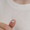 (92.5 Silver) Alice Drop Long Necklace Nz2434