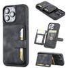 For iPhone 16 Pro Max Case Wallet Card Slot TPU+PU Leather Back Phone Cover