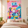Fall guys Tapestry highquality for decorating living room bedroom dorm walls ideal as bedroom wallart orholiday gift