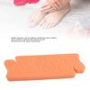 100pcs Sponge Toe Separator Soft Nail Art Finger Separator Divider Spacer Manicure Pedicure Tool Orange