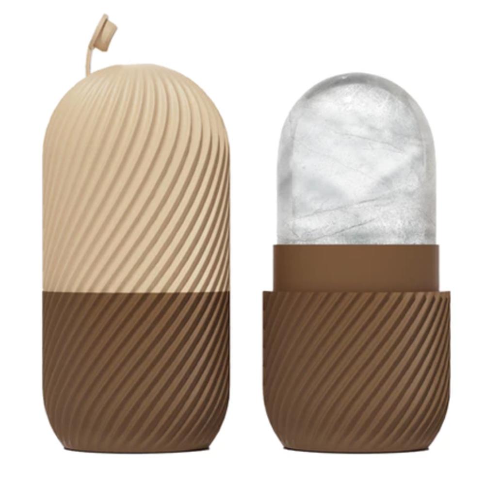 Silicone Ice Roller for Face Reusable Beauty Tool Ice Face Roller Massager Reducing Swelling Ice Cube Tray Natural Conditioning