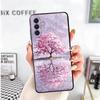 Dreamy Night Cherry Blossom Tree Soft Phone Case for Samsung A17 A37 A57 A16 A26 A36 A56 A15 A25 A35 A55 A14 A24 A34 A54 A13 A23