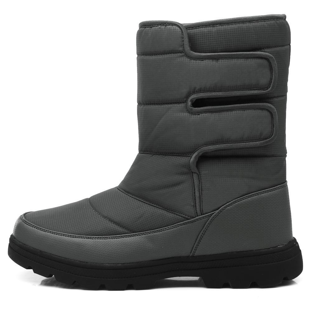 Schneestiefel Herren und Damen Hohe Baumwollschuhe Outdoor Freizeitschuhe Winter Warm Schneestiefel Groß