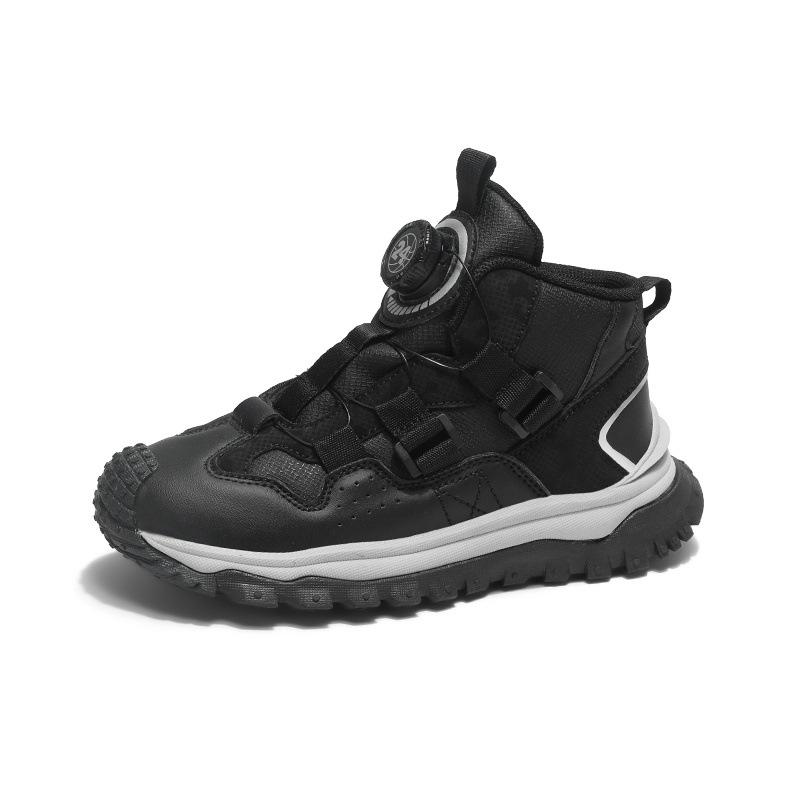 

Male and female students 2025 autumn new children s rotating high-top dad shoes older children s boys and girls dirt-resistant sports shoes 39