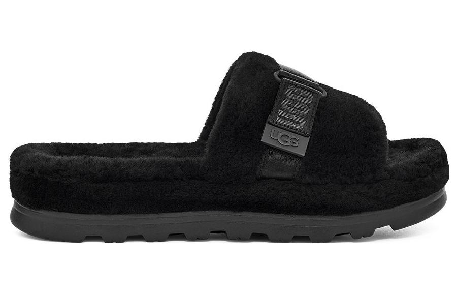 Men's Slippers UGG Foam Sole Slide Slippers Men's Black