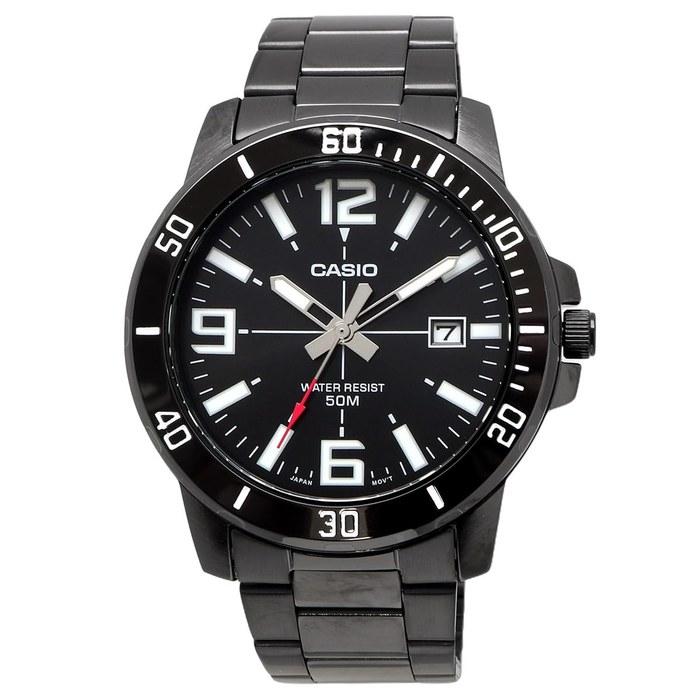[Casio] Standard Analog Quartz Men's Watch MTP-VD01B-1BV (Black)