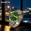 SUNKTA Mode Uhren für Herren Business Quarz Armbanduhr Leuchtende Herren Sportuhren Wasserdichte Herren Uhr Reloj Hommes