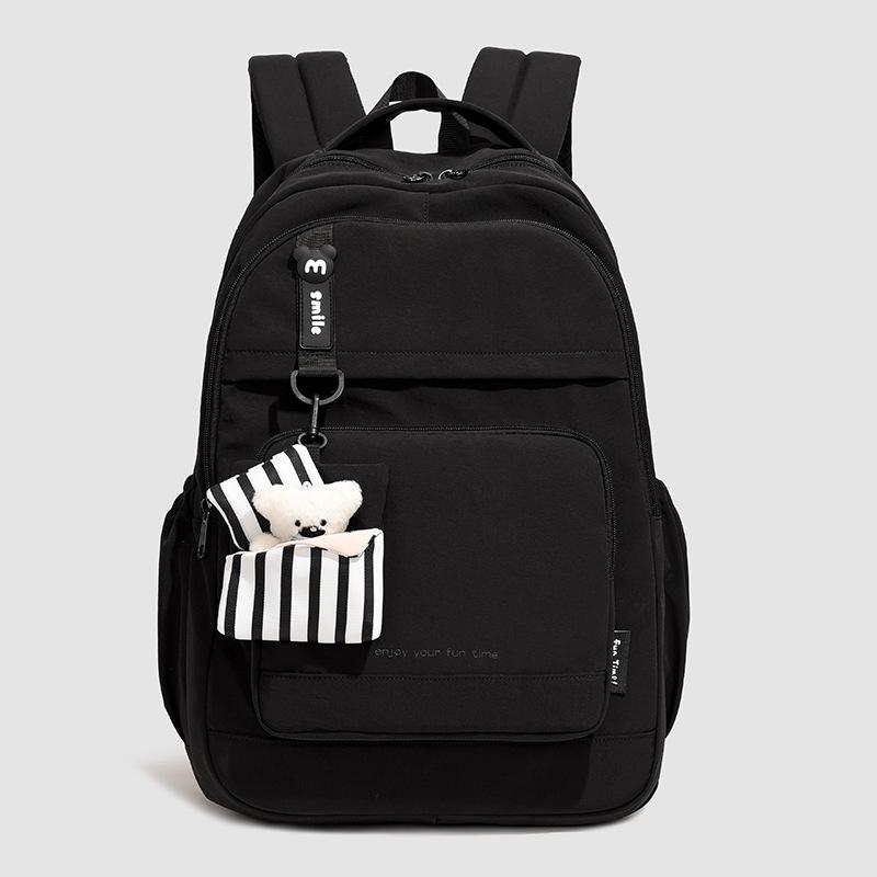 Schoolbag Middle and high school student schoolbag New travel bag Sports backpack Men's and women's lightweight bag Commuter large-capacity backpack