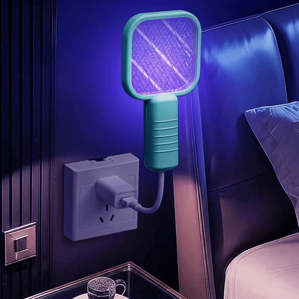 UV Light USB Mosquito Swatter Portable Electric Mosquito Device Mosquito Killer Lamp  Summer зелёный