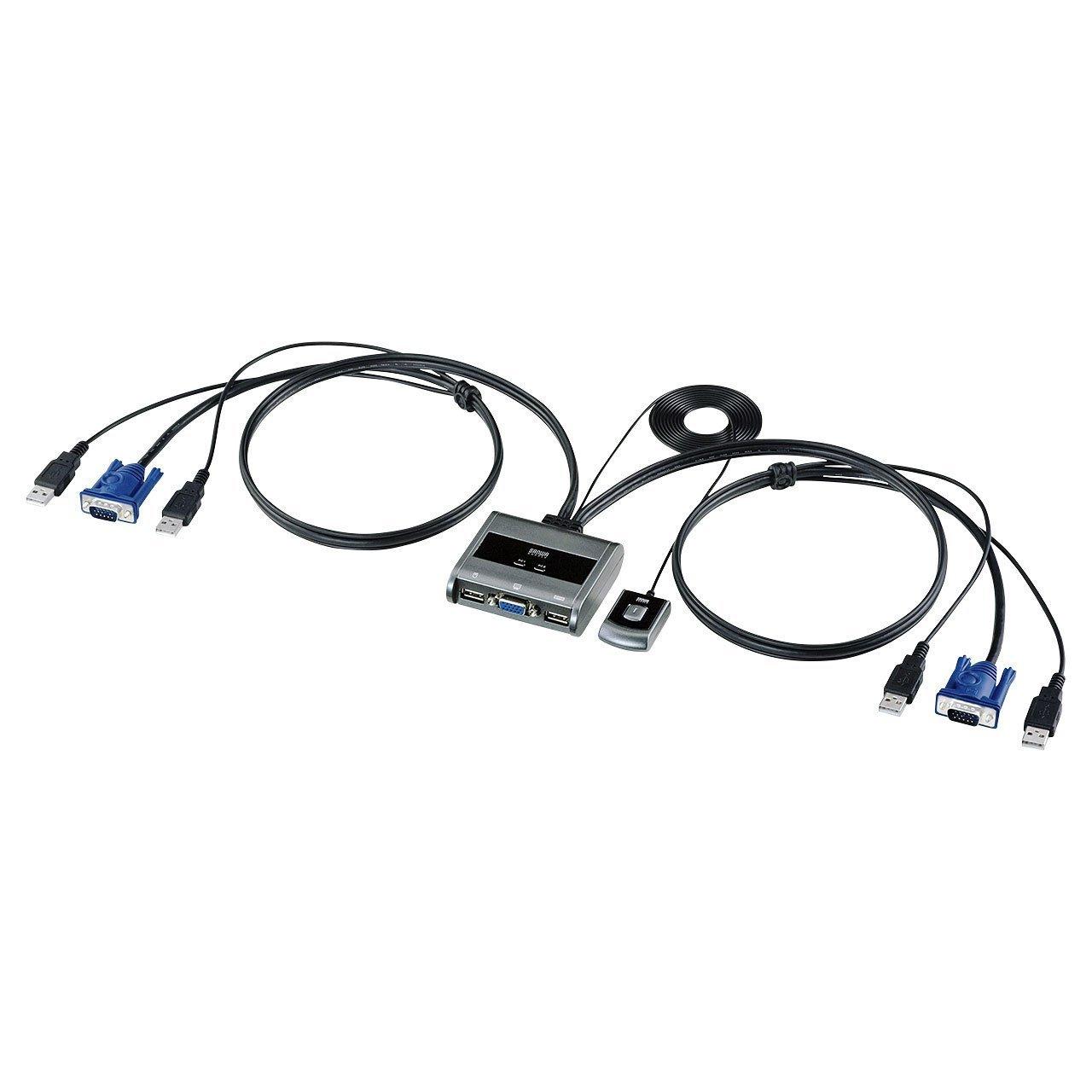 

Sanwa Supply PC switcher with hand (no emulation, switch) SW-KVM2UUSN