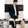 Giacca Blazer Slim Fit a Un Bottone Cappotto Formale da Lavoro In 7 Colori**