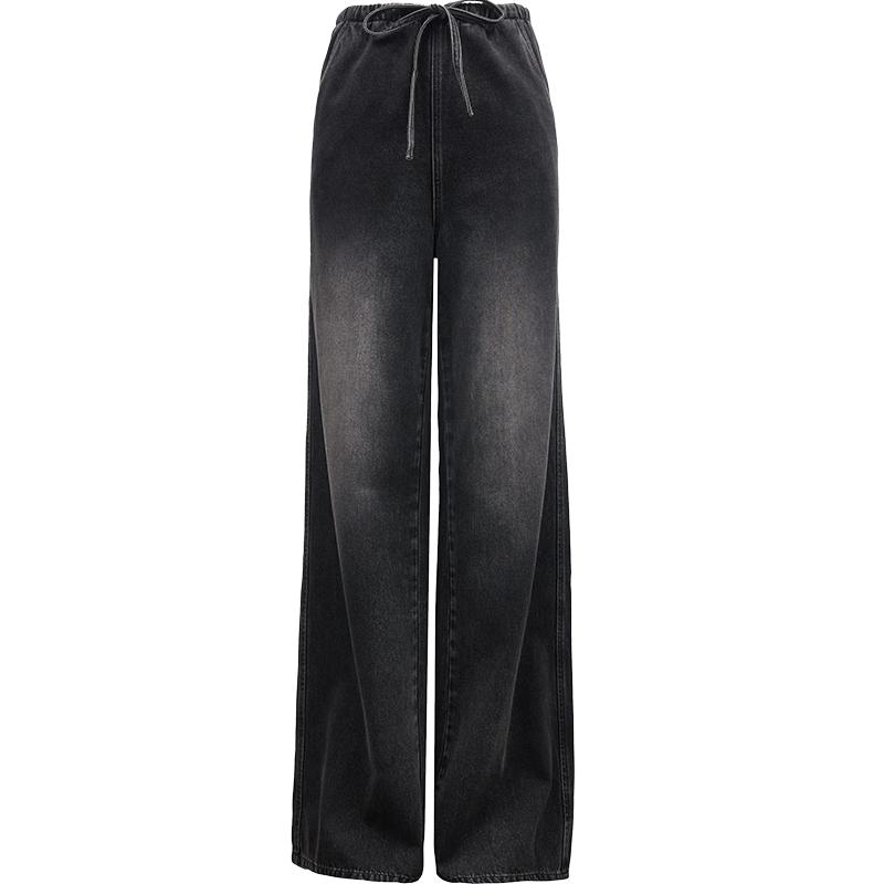 

ONLY 2025 Spring Relaxed Drawstring Loose Straight Leg Women s Jeans M