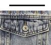 Men's American Retro Embroidered Washed Denim Jacket - Trendy, Loose Fit, Casual Spring/Autumn Outerwear