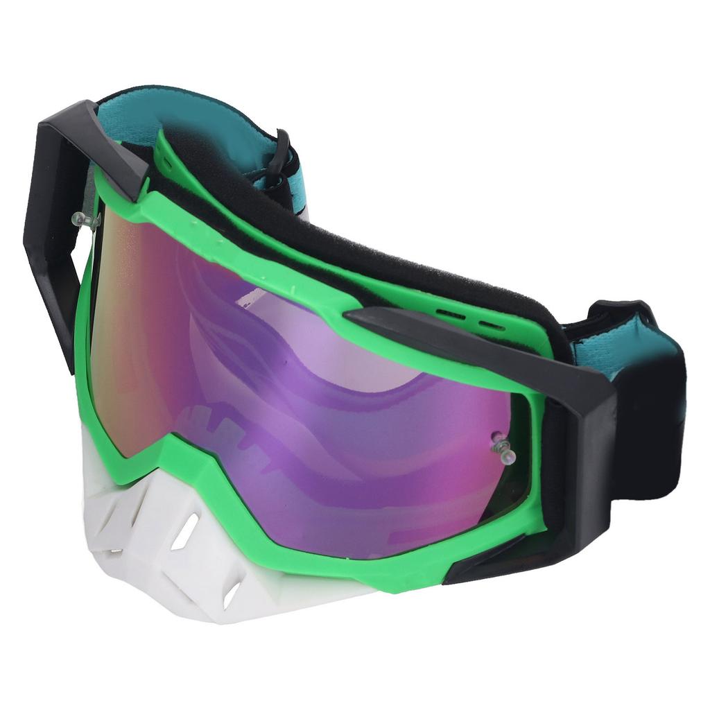 Ochelari de motocicletă Rezistenți la vânt Protecție UV Previn aburirea Rezistenți la impact Ochelari pentru cască de curse