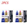 1-5X Super Strong Metal Repair Glue Welding High Temperature Resistant AB Glue Metal Plastic Filler Epoxy Adhesive Sealant